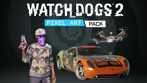 Игра Watch_Dogs 2 - Pixel Art Pack, скриншот