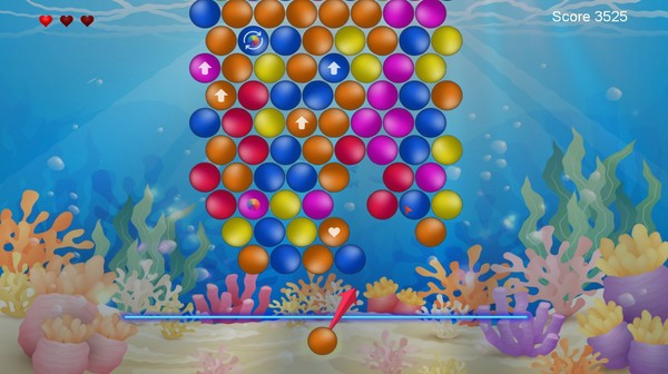 Игра Water Ball, скриншот