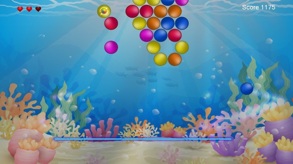 Игра Water Ball, скриншот