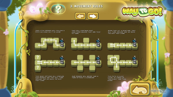 Игра Way to Go!, скриншот