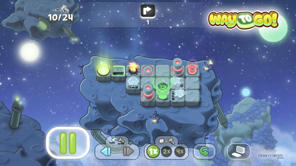 Игра Way to Go!, скриншот