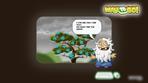 Игра Way to Go!, скриншот