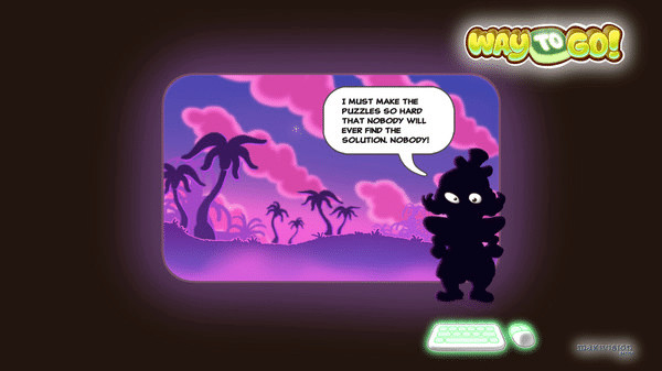 Игра Way to Go!, скриншот