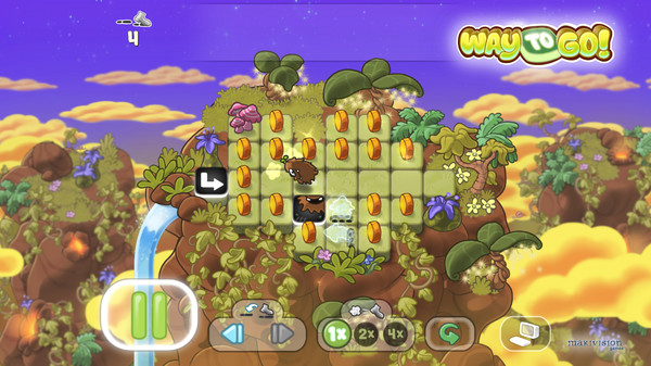 Игра Way to Go!, скриншот