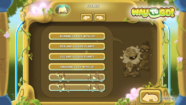 Игра Way to Go!, скриншот