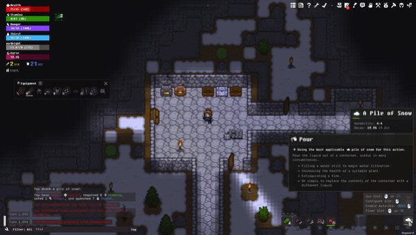 Игра Wayward, скриншот