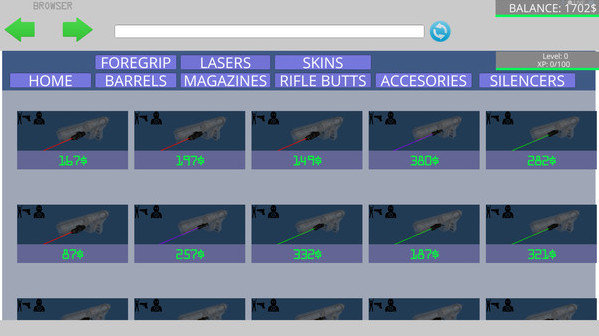 Игра Weapons Genius. Modern Guns, скриншот