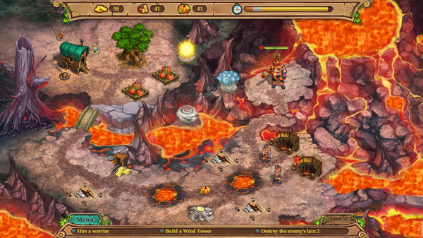 Игра Weather Lord: In Search of the Shaman, скриншот