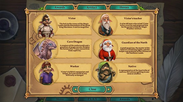 Игра Weather Lord: The Successor's Path, скриншот