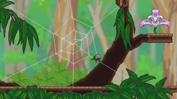 Игра Webbed, скриншот