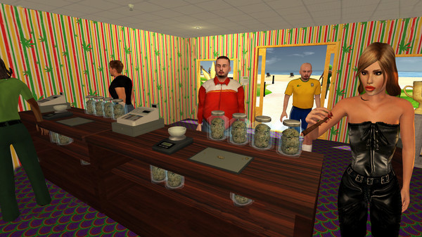 Игра Weed Shop 2, скриншот