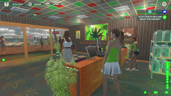 Игра Weed Shop 3, скриншот