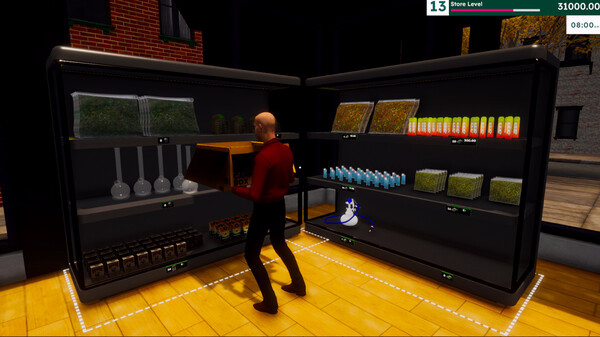Игра WEED SHOP SIMULATOR, скриншот