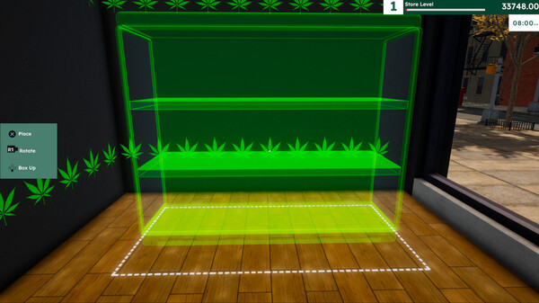 Игра WEED SHOP SIMULATOR, скриншот