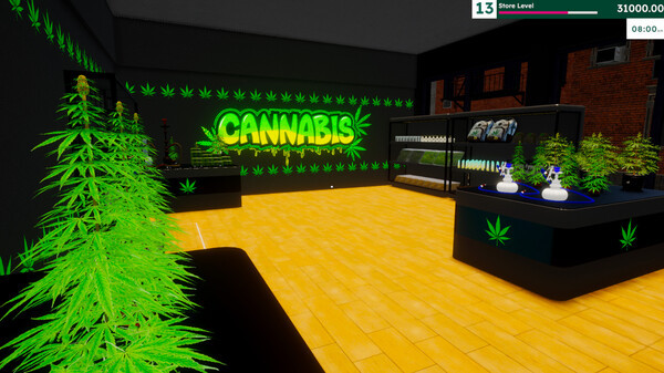 Игра WEED SHOP SIMULATOR, скриншот