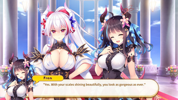 Игра Welcome to Cafe Lumière! ~A Dragon Girl Concept Cafe~, скриншот