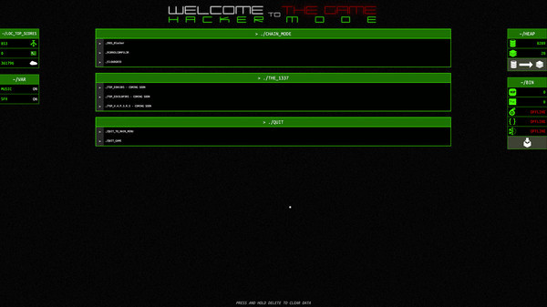 Игра Welcome to the Game - Hacker Mode, скриншот