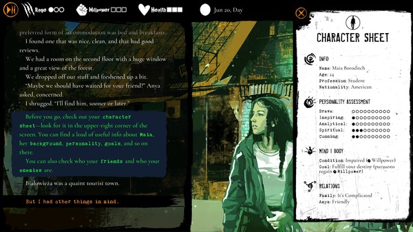 Игра Werewolf: The Apocalypse — Heart of the Forest, скриншот
