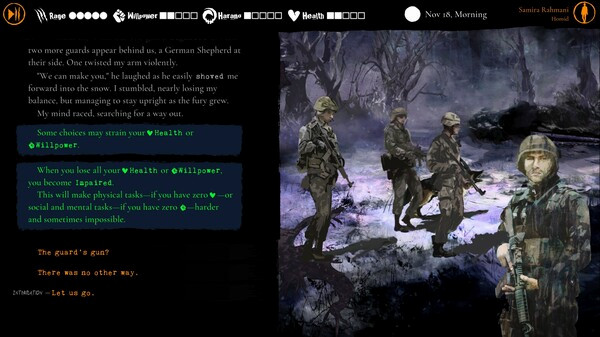 Игра Werewolf: The Apocalypse — Purgatory, скриншот