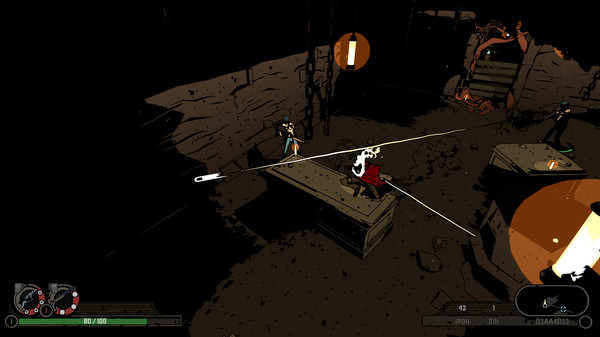 Игра West of Dead, скриншот