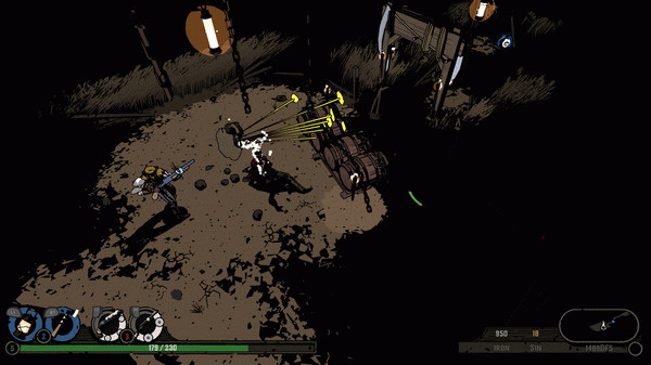 Игра West of Dead, скриншот