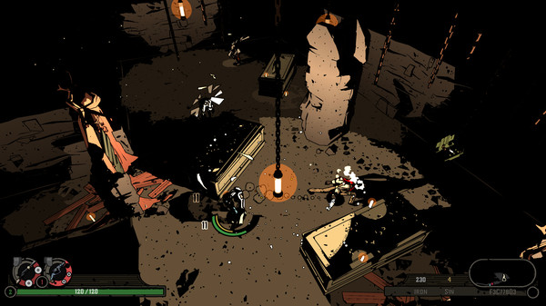 Игра West of Dead, скриншот