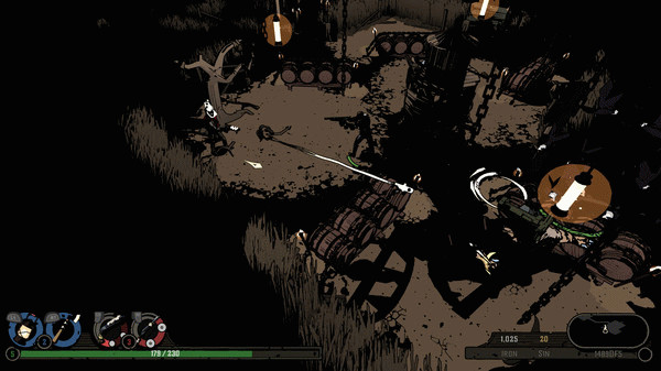 Игра West of Dead, скриншот