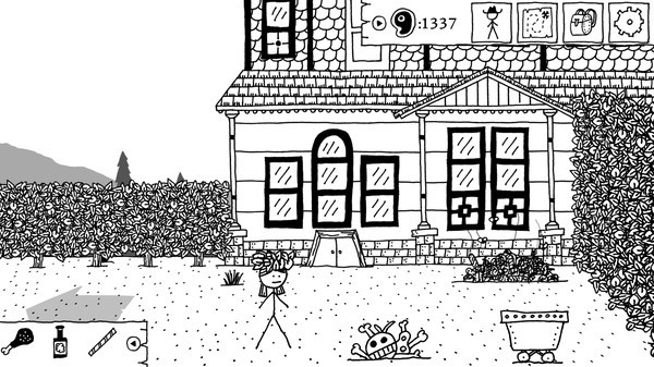 Игра West of Loathing: Reckonin' at Gun Manor, скриншот