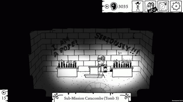 Игра West of Loathing, скриншот