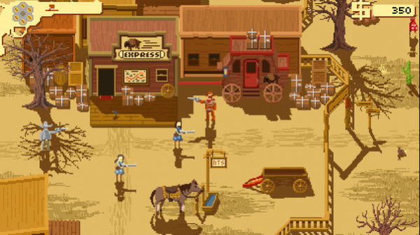 Игра Westerado: Double Barreled, скриншот