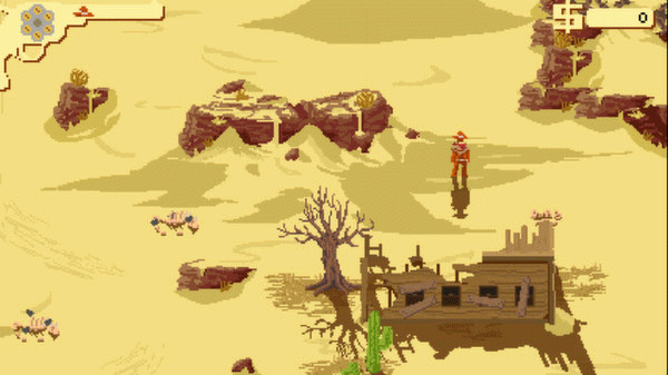 Игра Westerado: Double Barreled, скриншот
