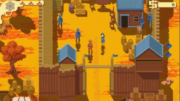 Игра Westerado: Double Barreled, скриншот