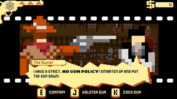 Игра Westerado: Double Barreled, скриншот