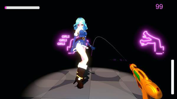 Игра Wet Girl, скриншот