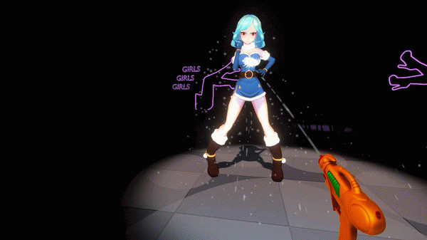 Игра Wet Girl, скриншот