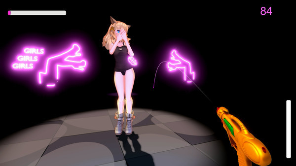 Игра Wet Girl, скриншот
