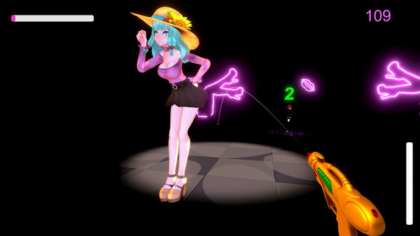 Игра Wet Girl, скриншот