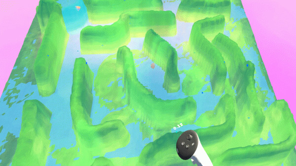 Игра WET VR, скриншот