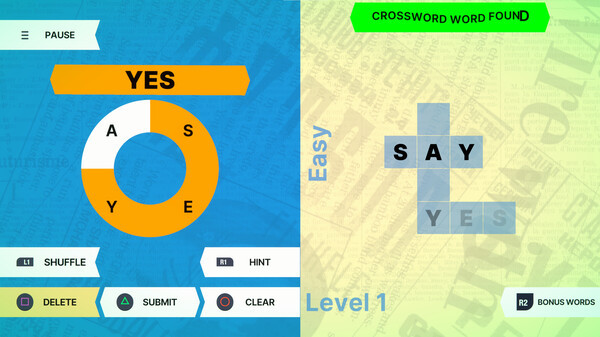 Игра Wheel of Words: Crossword, скриншот