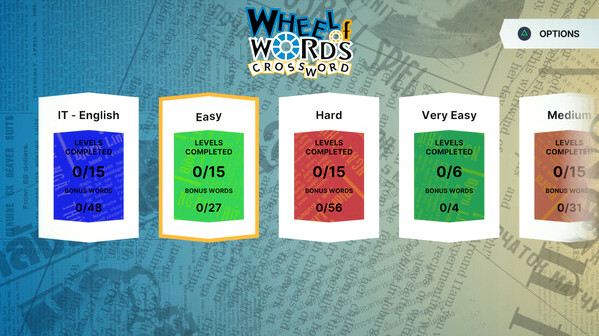 Игра Wheel of Words: Crossword, скриншот