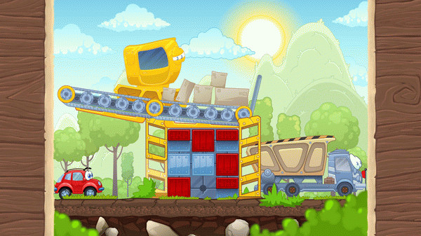 Игра Wheely, скриншот