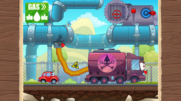 Игра Wheely, скриншот