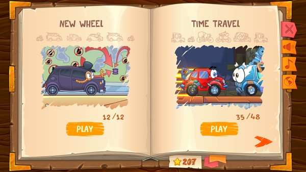 Игра Wheely, скриншот