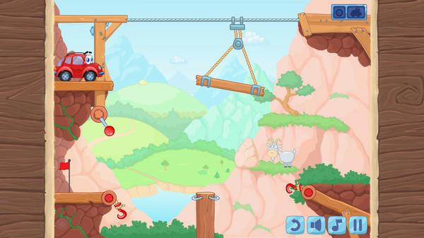 Игра Wheely, скриншот