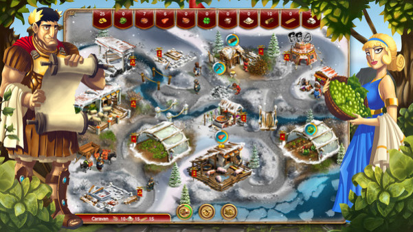 Игра When In Rome, скриншот