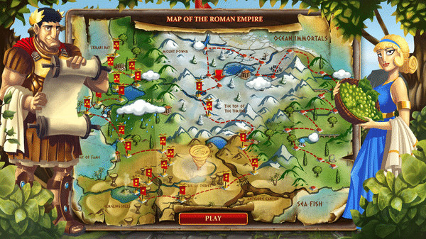 Игра When In Rome, скриншот