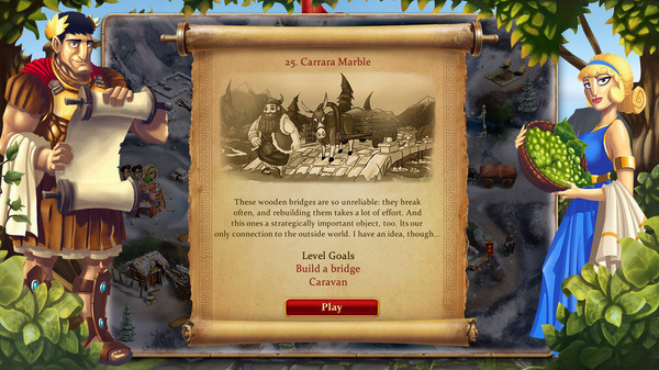 Игра When In Rome, скриншот