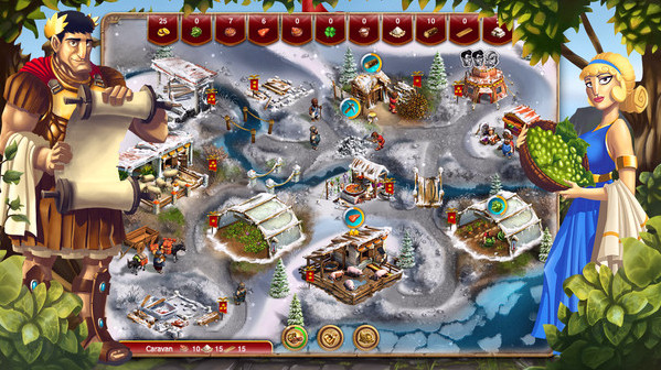 Игра When In Rome, скриншот