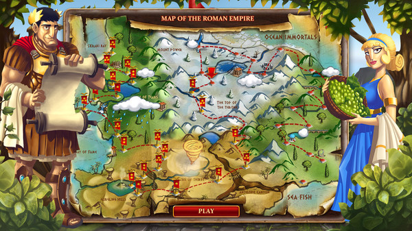 Игра When In Rome, скриншот
