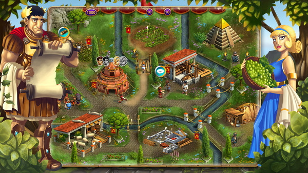 Игра When In Rome, скриншот